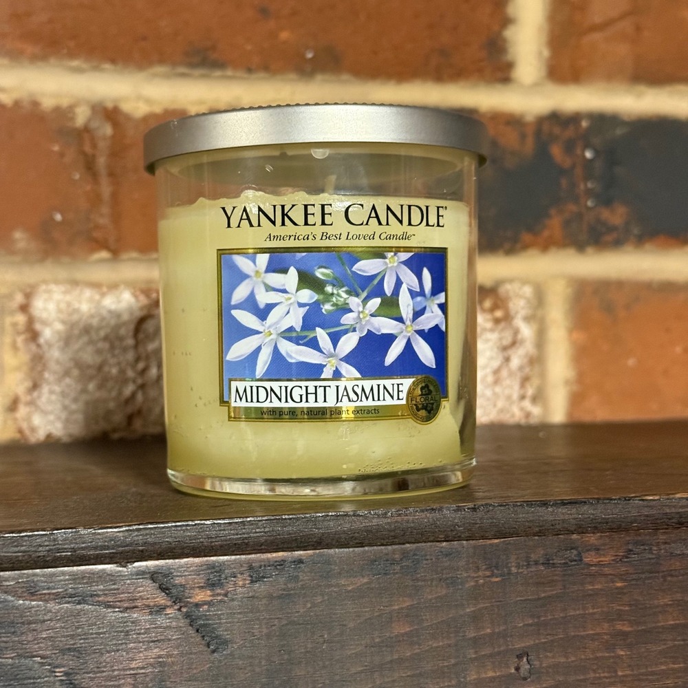 Yankee Candle Midnight Jasmine 7 oz Tumbler Jar Scented Candle 1162788 Floral